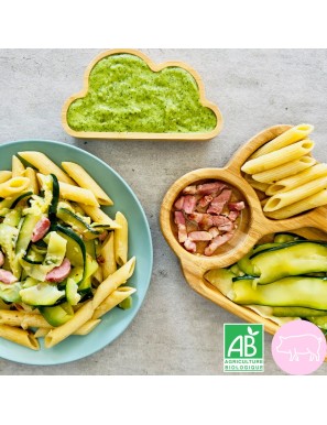 Penne Lardons Courgettissime