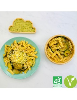 Pâtes aux Courgettes, Citron et Comté