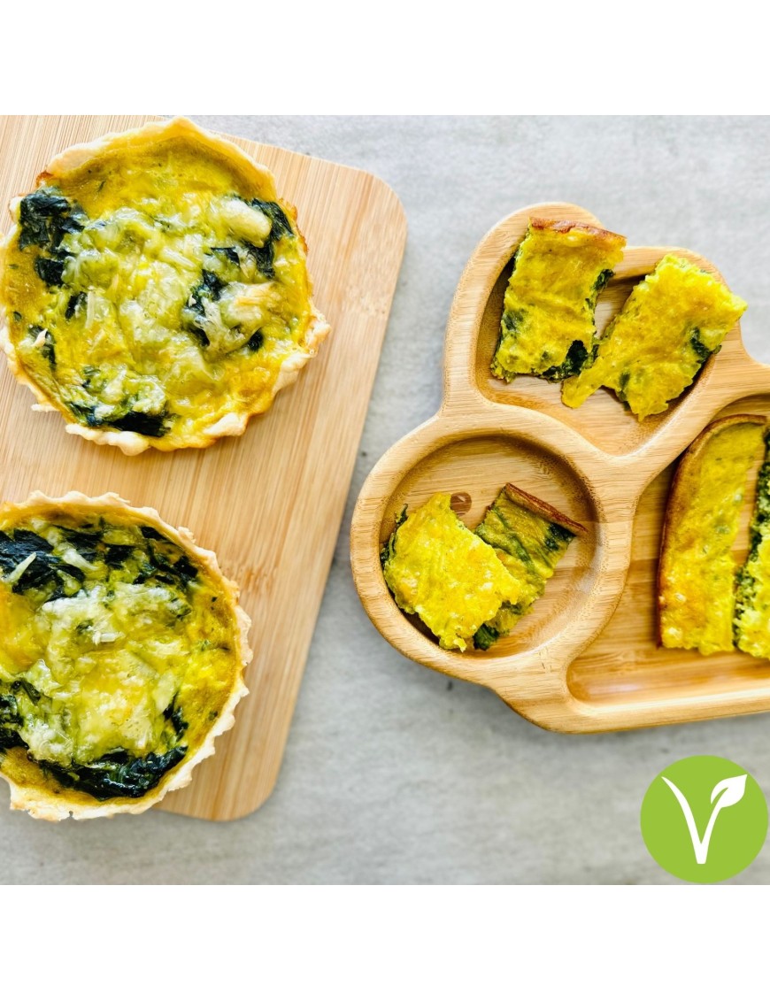 Tartelettes épinards emmental