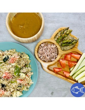 Quinoa festif aux agrumes