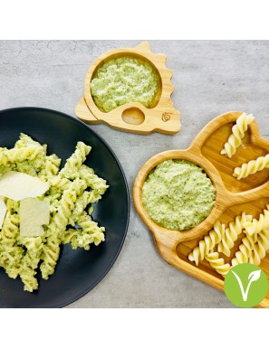 Torsades au pesto de courgettes