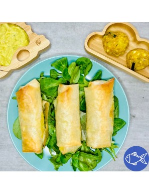 Bricks gourmandes aux courgettes