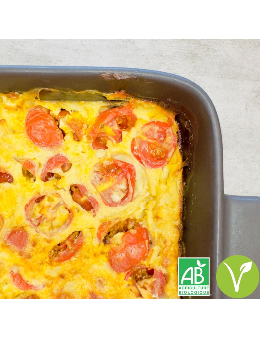 Clafoutis de tomates sans lait