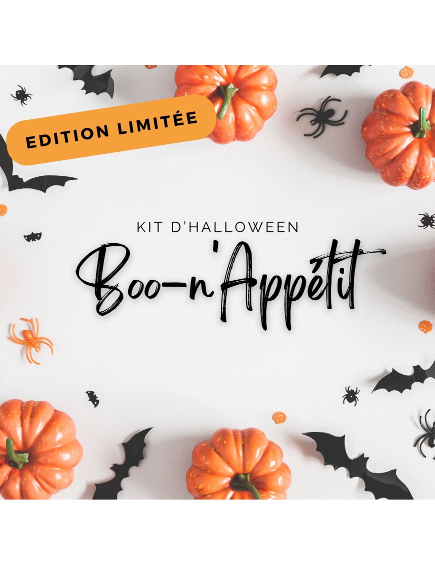 Boo-n' Appétit : Le Kit Halloween