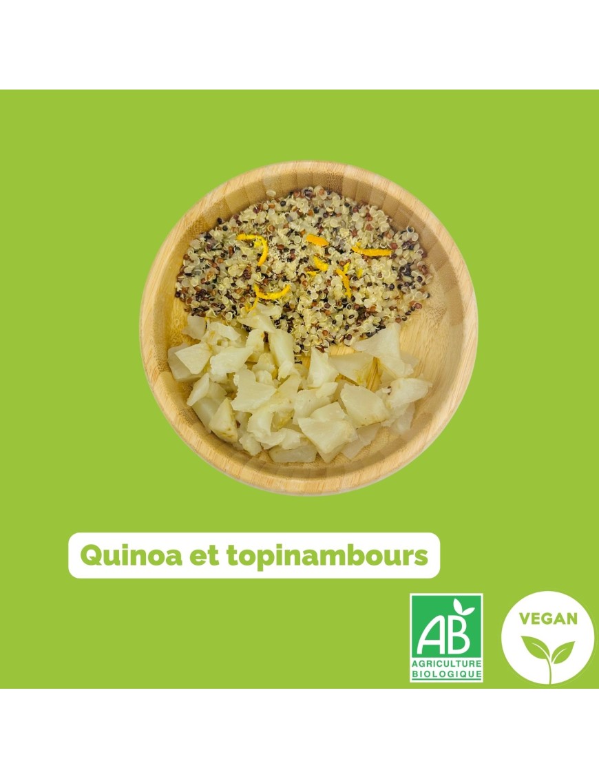 Quinoa et topinambours