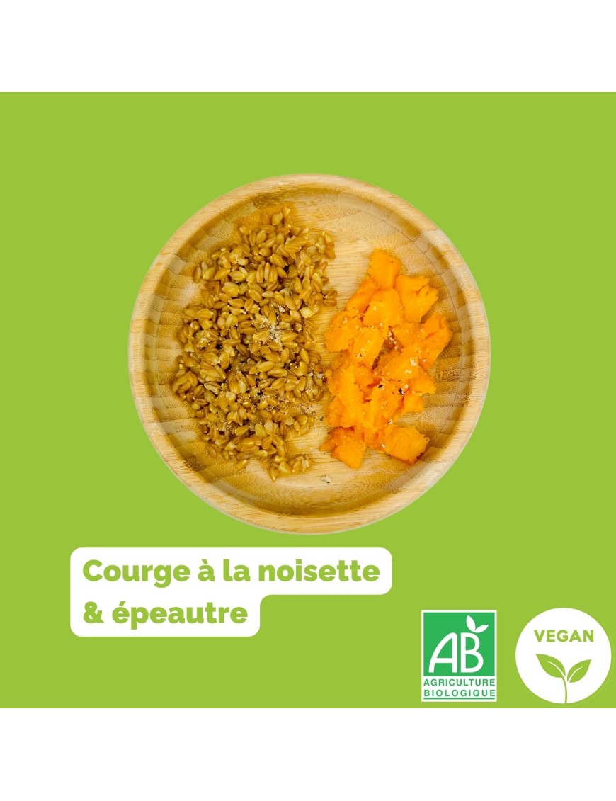 Courge à la noisette & épeautre