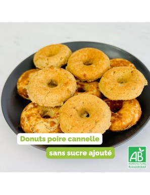 Donuts poire cannelle