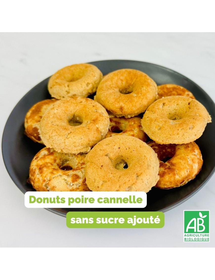 Donuts poire cannelle