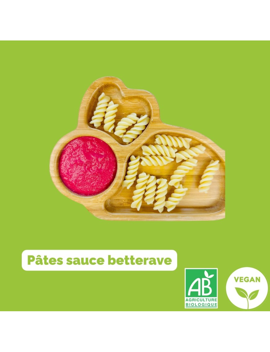 Pâtes sauce betterave