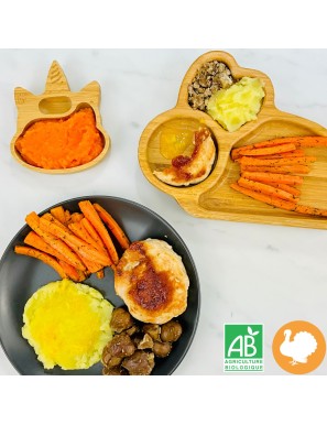 Dinde aux Marrons Sauce à l'Orange