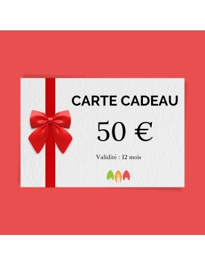 Carte Cadeau 50 €