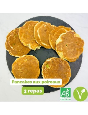 Pancakes poireaux - 3 repas
