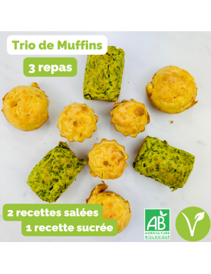 Trio de Muffins