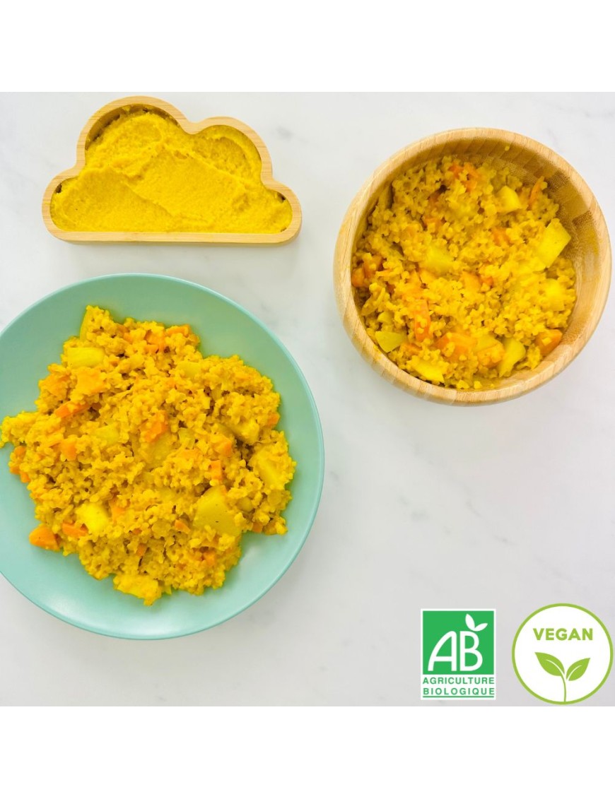Curry de Navets et Boulgour