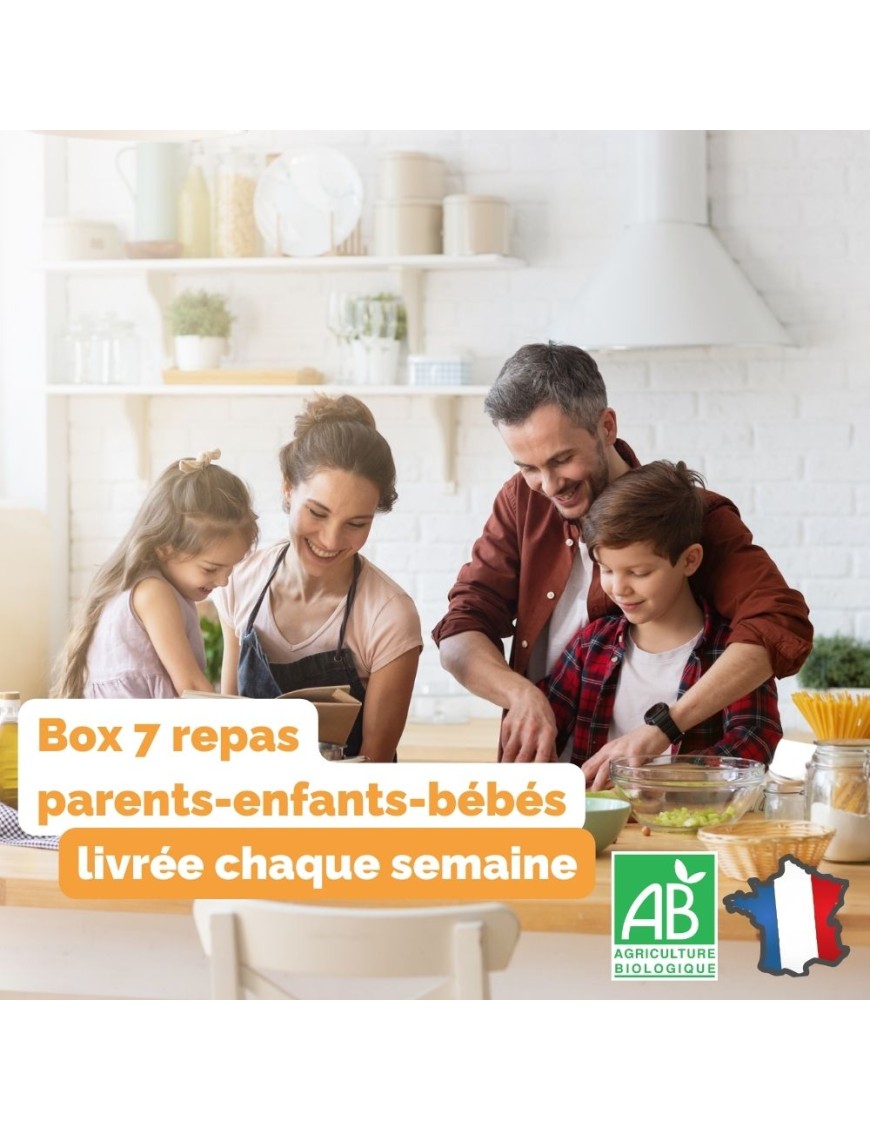 Box 7 repas à cuisiner : Simplifiez votre semaine