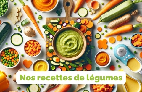 Les recettes de légumes pour bébé