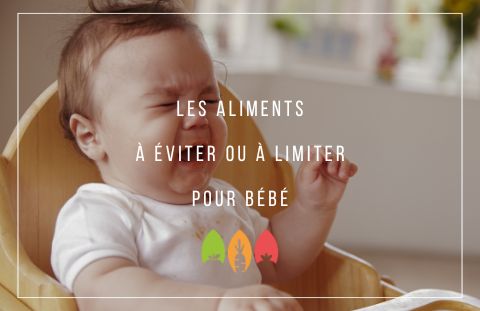 Les aliments à éviter à donner aux bébés et enfants de moins de 3 ans