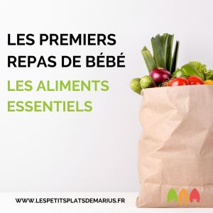 La liste des Aliments Essentiels pour les Premiers Repas de Bébé Les Petits Plats de Marius