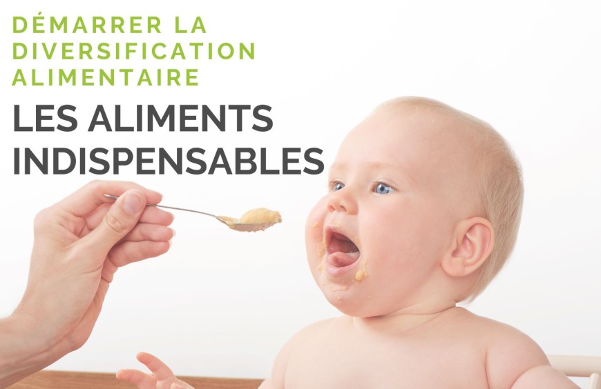 Démarrer la diversification alimentaire : les aliments essentiels