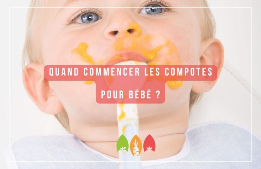 Quand commencer les compotes pour bébé ?